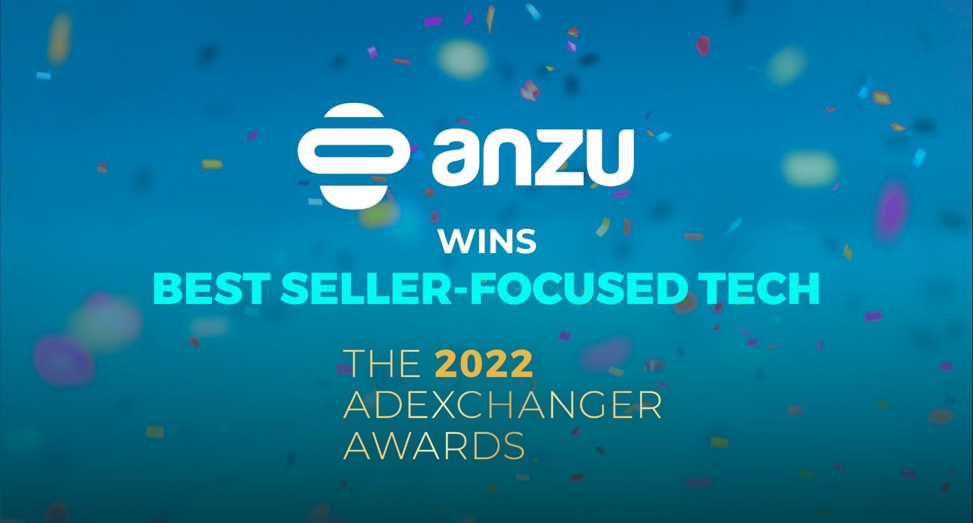 Anzu Wins Best SellerFocused Technology at the AdExchanger Awards